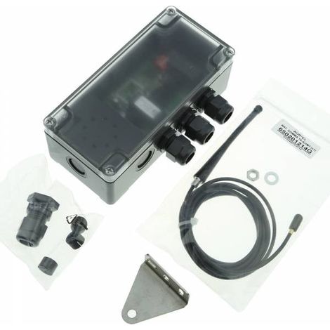 Hörmann – Récepteur radio 2 canaux – Fréquence 868MHz – Tension 230V – Antenne anti-manipulation – Commande éclairage extérieur - HER2-868-BS