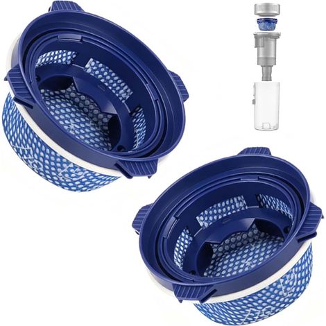 2 filtres HEPA pour aspirateurs sans fil Jet 75/70/75+/60/VS9000RL, filtres de rechange, pièces détachées, filtres pour micro-aspirateurs portables sans fil. (1/5)