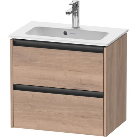Duravit Ketho.2 Waschtischunterbau wandhängend, Compact,