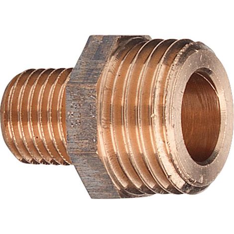 Raccord de jonction en bronze G (plat) x R (conique) type 3247 axa DN40 (1 1/2") x DN32 (1 1/4") (1/2)