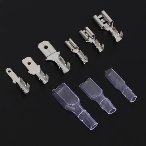 Coffret de 210 bornes argentées 2,8/4,8/6,3 mm (1/5)
