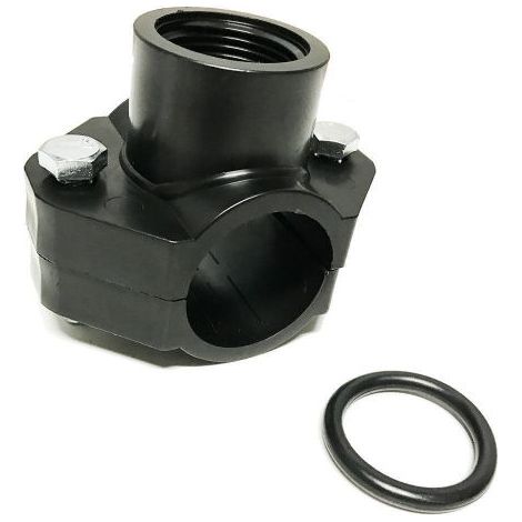 PRESA STAFFA DERIVAZIONE TUBO TUBI POLIETILENE IRRIGAZIONE E IRRIGATORI 20492V Ø 75X1" 1 PZ (12779)
