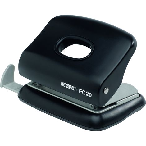 Rapid FC20 perforatore e accessori 20 fogli Nero (1/4)
