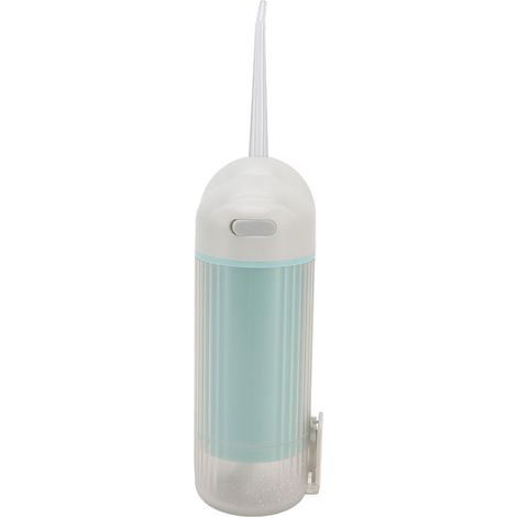 Irrigateur Dentaire Portable 3 Modes, Pulsations Haute Fréquence, Étanche IPX7, Nettoyeur de Dents Bleu Ciel (1/5)