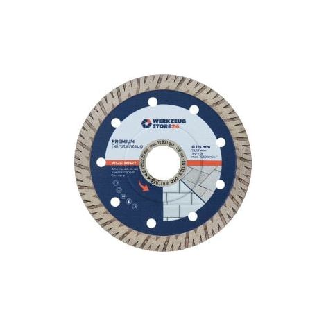 WS24 Disque à tronçonner diamant Premium grès cérame 115 mm - WS24-100427 (1/5)