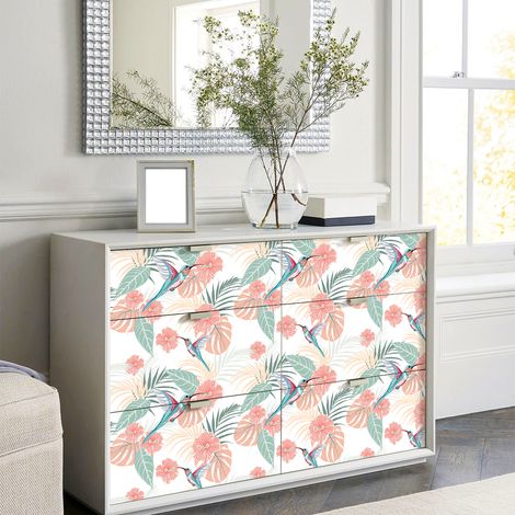 Sticker meuble tropical Faaa 40 x 60 cm (1/5)