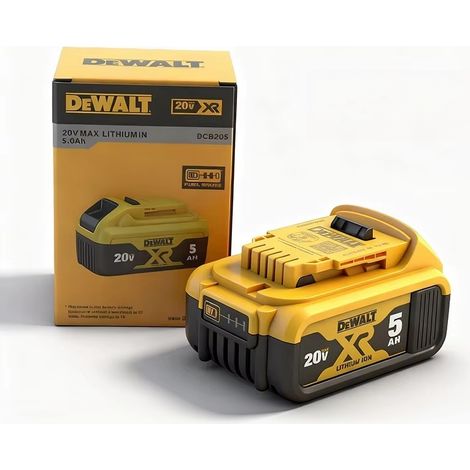 Batterie DEWALT DCB205 pour outil sans fil 20V XR Li-Ion - 5,0 Ah (1/5)