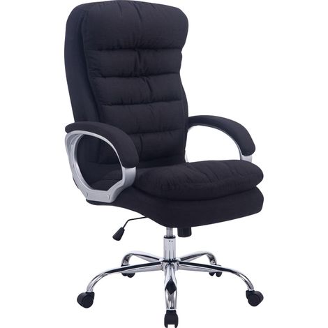 Bürostuhl XXL Vancouver Stoff schwarz (1/5)
