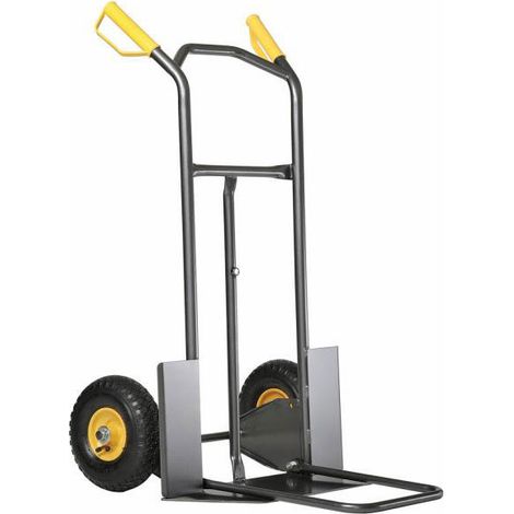 Haemmerlin – Diable monte escalier 2 roues – Charge maximale 300kg – Roues gonflées tout-terrain – Confort d'utilisation – 946G