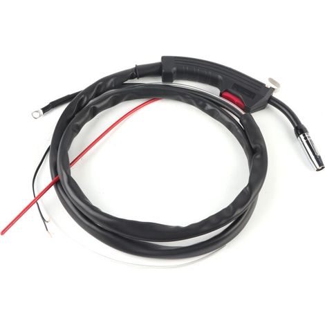 14AK MB14 Ensemble de pistolet de soudage de protection au gaz CO2 2 mètres pour MIG130 0,8 1,2 mm (1/4)