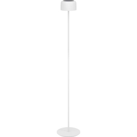 Lampada Ricaricabile Moderna Roccanova-L Acciaio Bianco Led 2,8W 270Lm Ip44