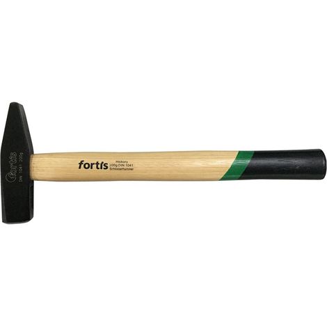 FORTIS Schlosserhammer DIN 1041, 200 g Hickory (1/2)