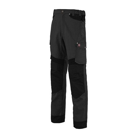 PANTALON POCHES TAILLE VOLANTES ROTOR NOIR M - FR(44) (1/4)