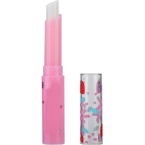 Baume à lèvres hydratant longue durée à la fraise, rouge à lèvres changeant de couleur, gloss waterproof, outil de beauté. (1/5)