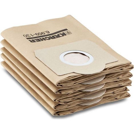 Sac filtrant en papier Kärcher 2 épaisseurs