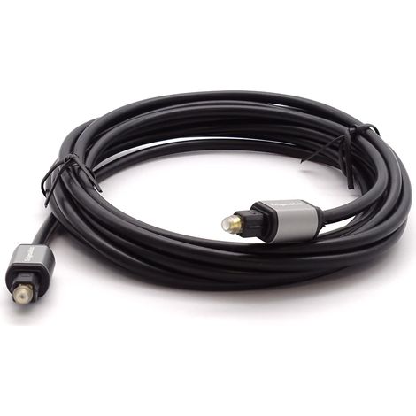Optisches Kabel Toslink Digital Audio SFDIF 3m TT HQ Kruger&Matz (1/2)