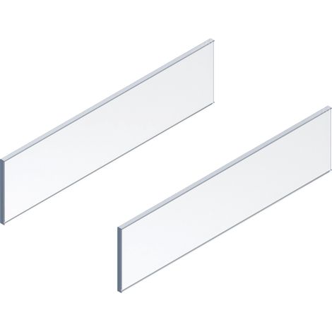 Blum Merivobox Einschubelement Glas klar, NL 450, H: 95, Stärke: 8mm (Set)