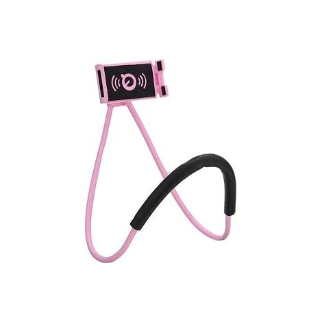 Support de téléphone mobile flexible pivotant à 360°, support paresseux pour lit, table multifonction pour smartphone, support réglable (Rose) (1/2)