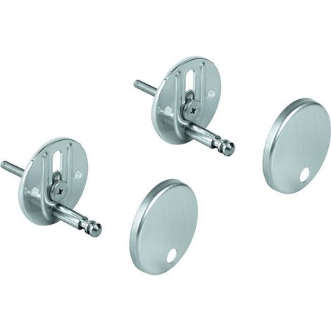 Kit de montaje GROHE 49529 para asiento de inodoro de cerámica y tapa cromada