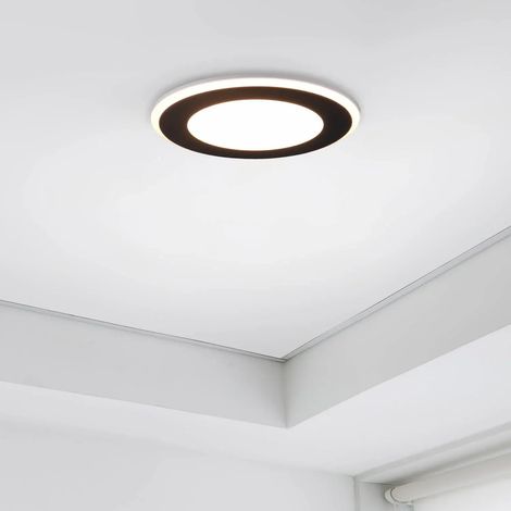Spot Encastré Aura Led Dimmer 10w 3000k Noir Ø14 cm Trio Lighting (1/5)