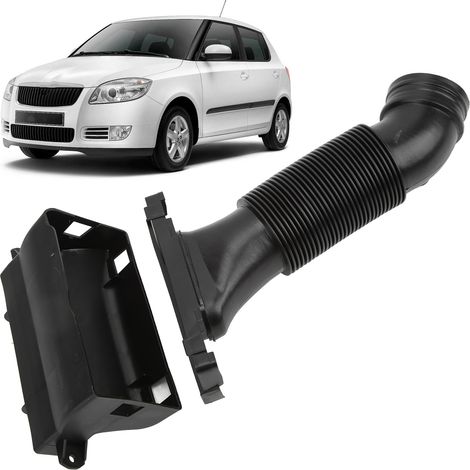 Schwarzer Ansaugkrümmer für Pkw, Ansaugkanal + Ansaugrohr 1T0805971 180129609. Kompatibel mit Volkswagen Polo, Skoda und Seat. (1/5)