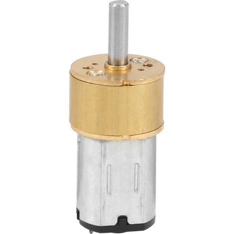 Moteur micro à engrenages métalliques DC6V 14MM N20 étanche à la poussière pour robot DIY (600 tr/min) (1/5)