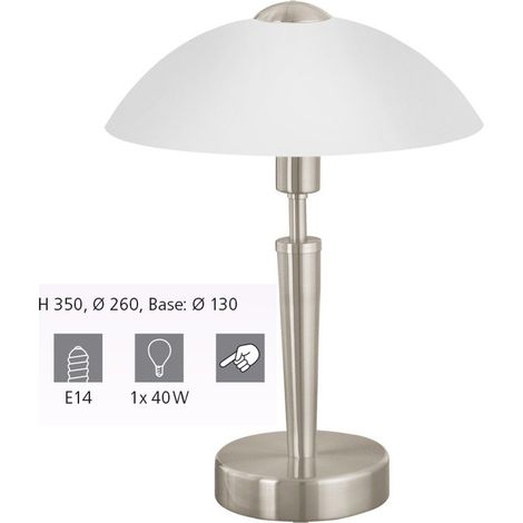Lampe à poser Solo - Gris|Blanc (1/5)