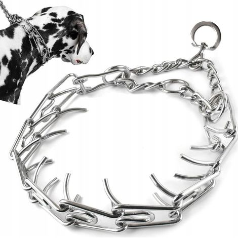 ROBUSTES HUNDEHALSBAND AUS METALL - XXL 55-65