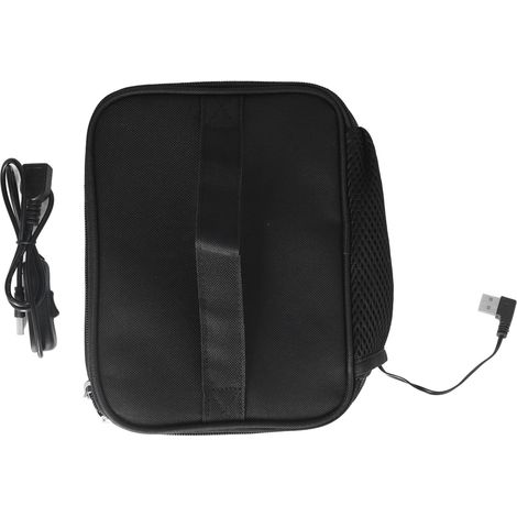 Sac isotherme portable 5V 2A USB, chauffant automatique, tissu Oxford imperméable, sac de réchauffage pour repas, déjeuner. (1/5)