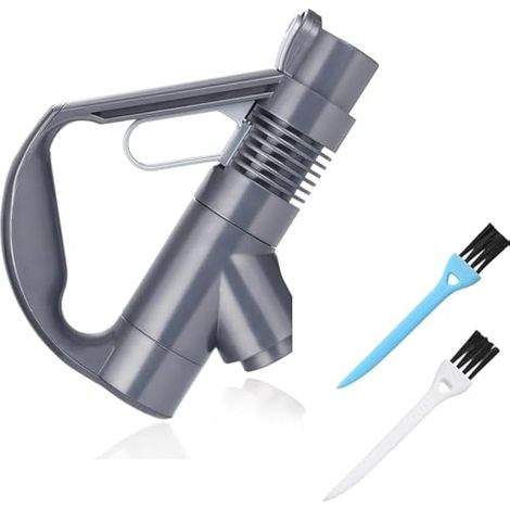 Accessoire Aspirateur Poignée Compatible avec Dyson DC19 DC23 DC26 DC29 DC32 DC33C DC36 DC37(1 manche avec 2 pinceaux)