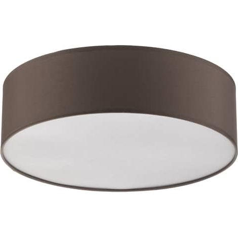 [NEUWERTIG] B-Ware Euluna Deckenleuchte Rondo Deckenlampe Deckenlicht Leuchte Lampe Braun ø 38 Cm