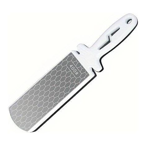 Affûteur de couteaux Emery, affûteur de couteaux de cuisine domestique, affûteur de couteaux multifonctionnel double face 400, accessoire de cuisine. (1/5)