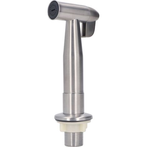 Douchette de bidet en acier inoxydable haute pression, tuyau de robinet de lavabo pour toilettes et salle de bain (1/5)