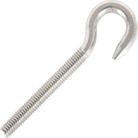 Œillets industriels, kit de vis et boulons à œillets résistants à la corrosion avec boulon à œillet fileté, crochets à vis en acier inoxydable pour une installation facile (1/5)