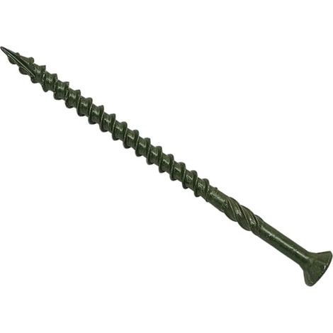 Forgefix Spectre Advanced Deck Pz Compatible Screw Csk Green 4.5 x 75mm Box 200