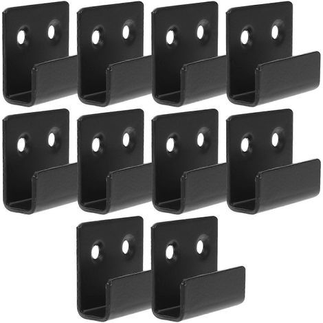 Set mit 10 stabilen Wandfliesenhalterungen, Haken zur Präsentation von Keramikfliesen an der Wand (1/5)