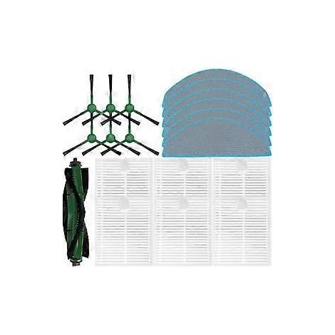 Accessoires pour balai à franges avec filtre HEPA et brosse latérale principale Essential Y0112 (1/5)