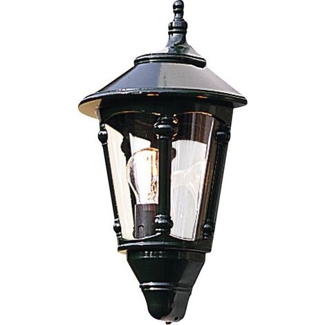 Konstsmide Virgo Applique murale d'extérieur classique lanterne verte, IP23 (1/3)