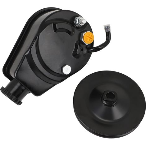 Pompe de direction assistée avec remplacement d'arbre de clavette de poulie pour Style Saginaw noir (1/5)