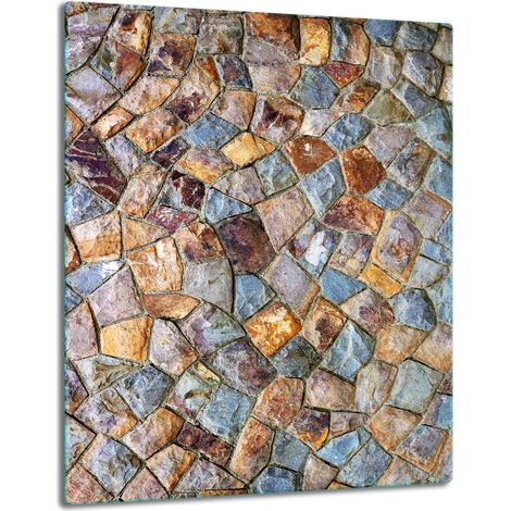 Tischplatte aus Glasplatte 40x52 Mosaik (1/5)