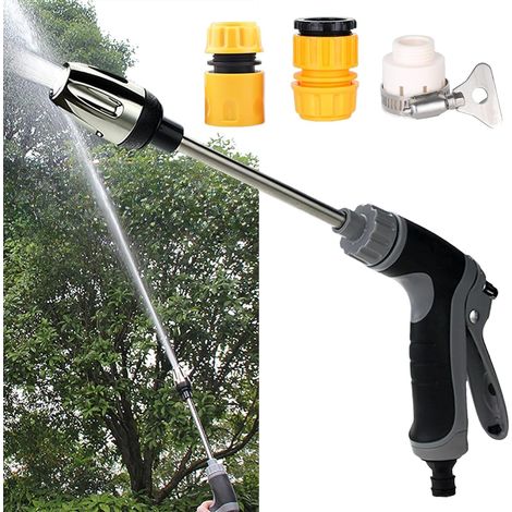 Power High-Pressure Cleaner for Every Garden Hose (with Universal Connectors), Garden Hose Sprayer Jet Nozzle Pressure Washer, Remove Moss, Deposits and Dirt, Washing Cars (1/5)
