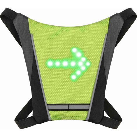 Clip de Fixation Réfléchissant pour Sac à Dos, Contrôle sans Fil, Sac Lumineux de sécurité Rechargeable par USB pour Course à Pied avec Télécommande – Ultra Fin, 4 Clignotants LED (1/5)