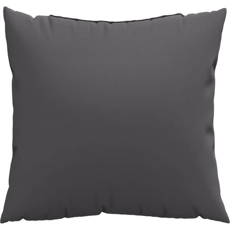 Sofa Cushions 4 pcs Anthracite 50x50 cm Fabric vidaXL