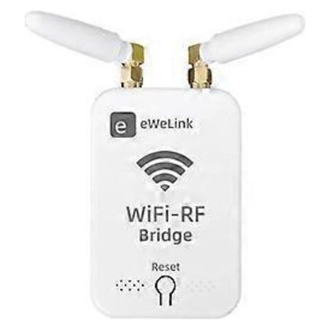 Duplicateur de télécommande Ewelink WiFi RF pour portes électriques, portes roulantes, rideaux, stores et pare-soleil
