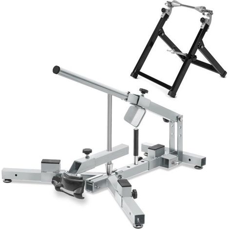 Reifenmontiergerät Motorrad 12-21" Set + Reifenwuchtmaschine ConStands MD4K