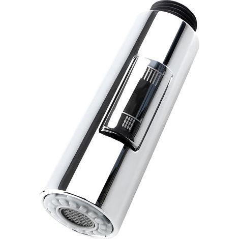 Cabezal de ducha de cocina de 2 modos, desmontable y extraíble, cabezal de ducha de repuesto universal para grifo de fregadero de cocina, cabezal de ducha de repuesto G1/2 pulgada (1/5)