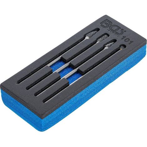 Jeu de Fraises HSS Extra Longues - 4 pcs - Haute Précision et Durabilité - Acier, Pro - D-Work