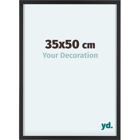 yd. - Cadre photo 35x50 - Noir - Aluminium - Virginia (1/5)
