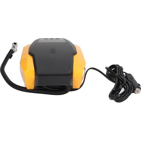 Reifenpumpe mit Digitalanzeige, 12V-Luftkompressor mit LED-Licht für Autos und Motorräder (1/5)