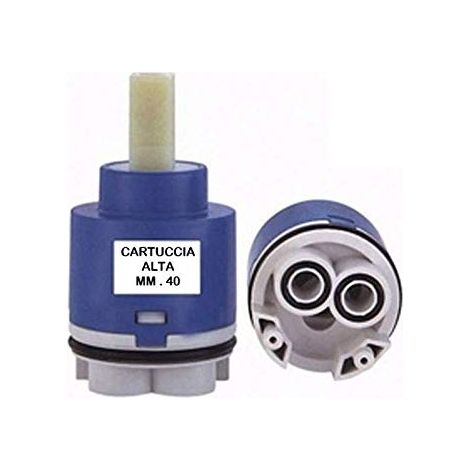 Cartuccia ricambio miscelatore rubinetto 40mm Alta con distributore Universale